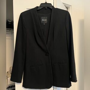 Black Madewell blazer, size 6. Great condition!